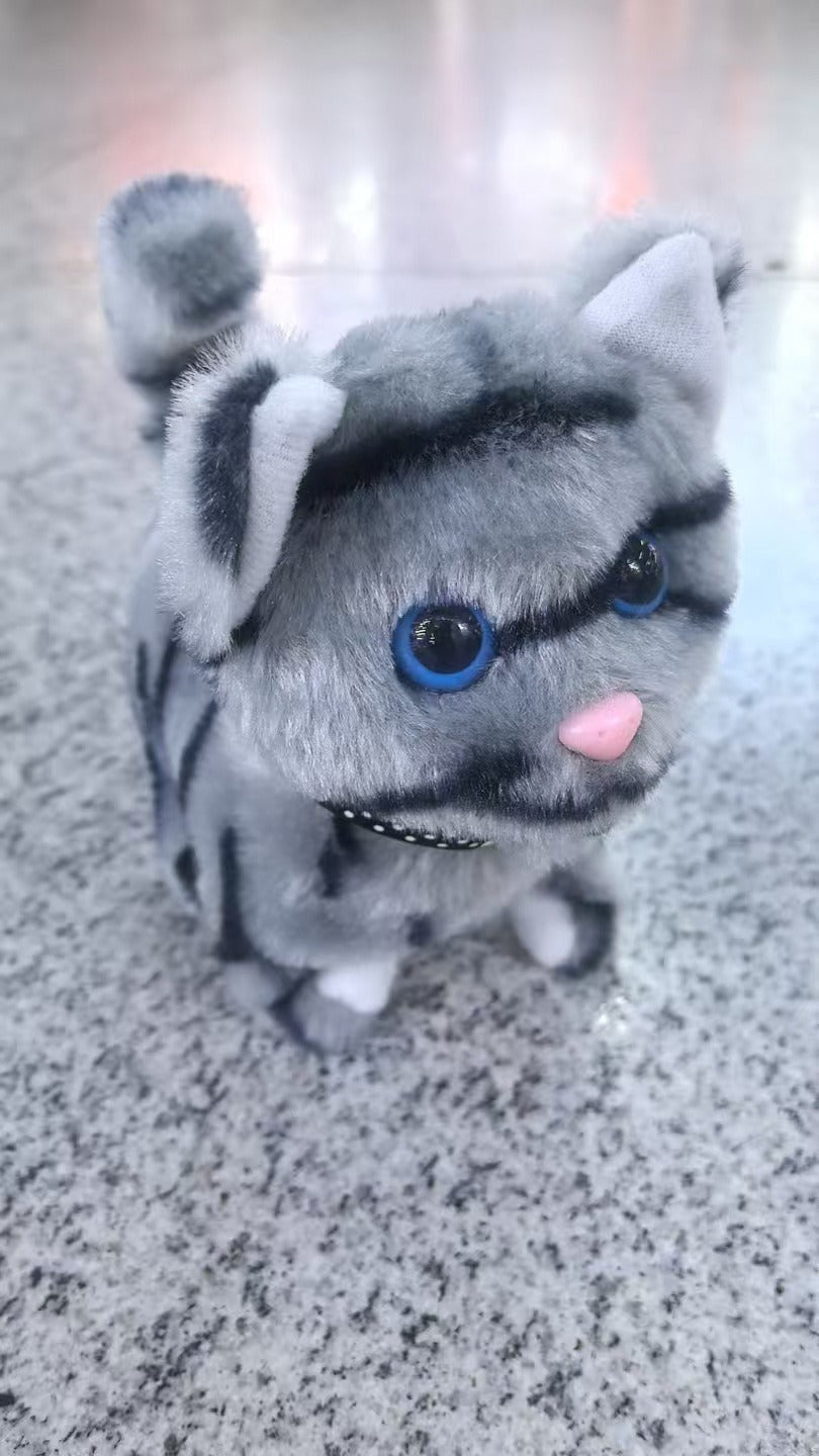 Electric Walking and Barking Plush Toy Dog