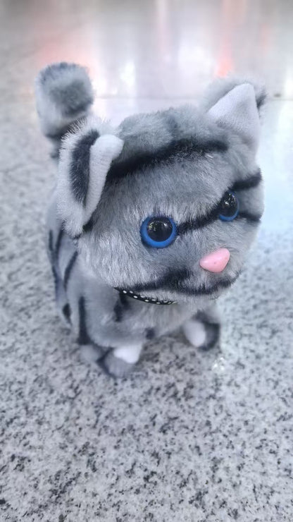 Electric Walking and Barking Plush Toy Dog