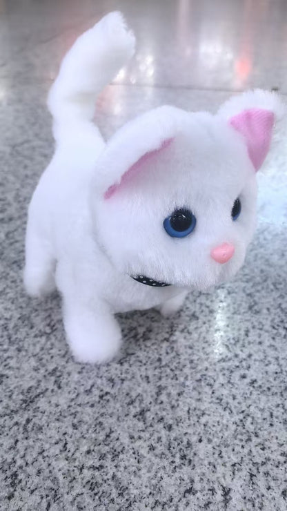 Electric Walking and Barking Plush Toy Dog