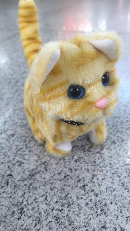 Electric Walking and Barking Plush Toy Dog